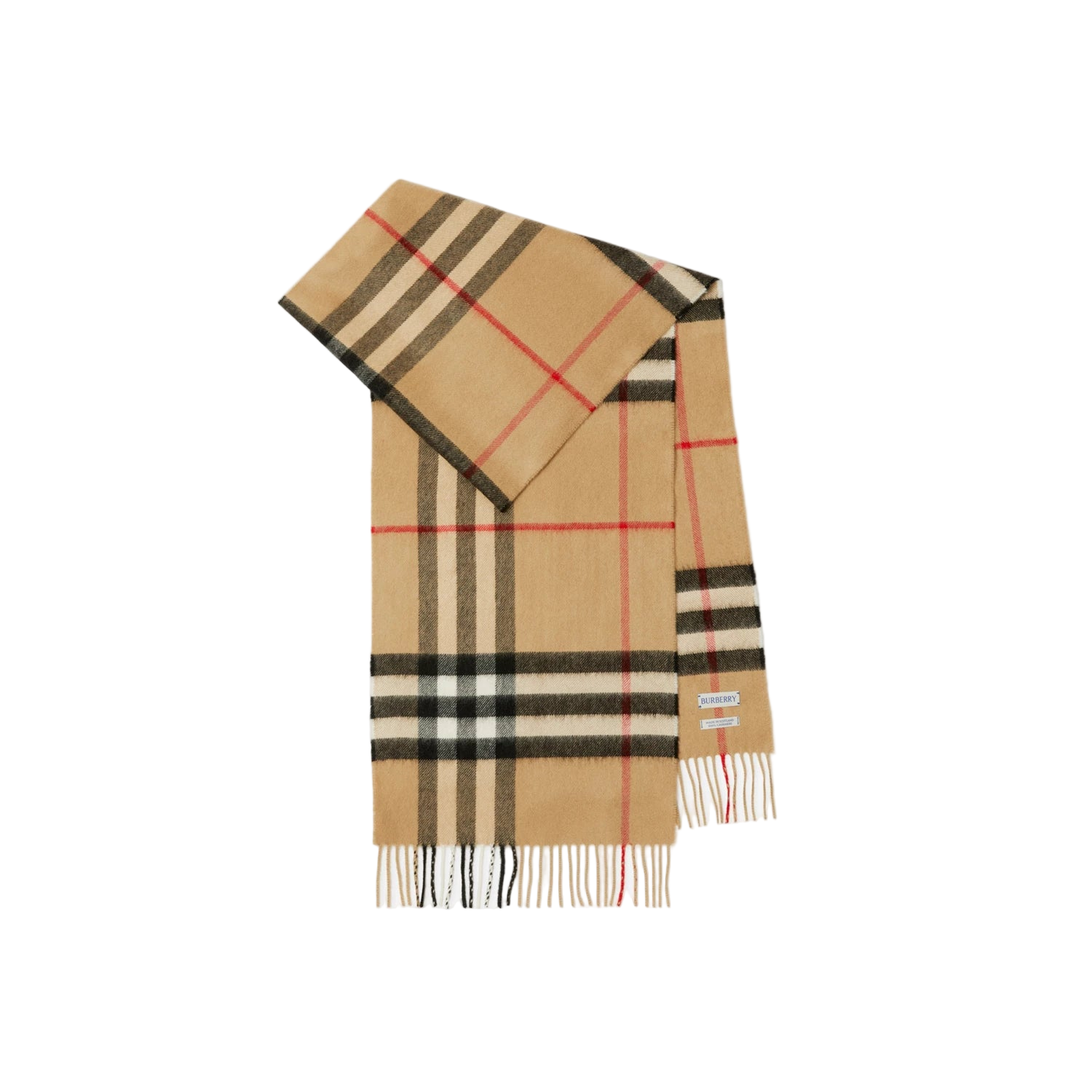 Burberry Check Cashmere Scarf