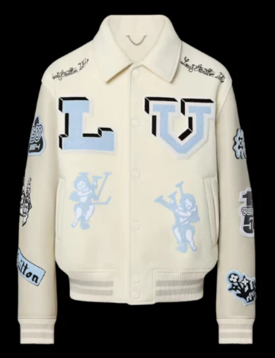 "LVV College Jacket White" - Sourcing Kit"