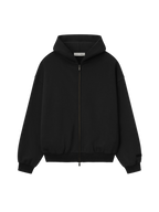 ESSENTIALS Embossed Classic Fleece Zip-Up Hoodie