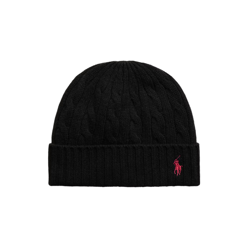Polo Ralph Lauren Cable-Knit Merino Wool-Blend Beanie