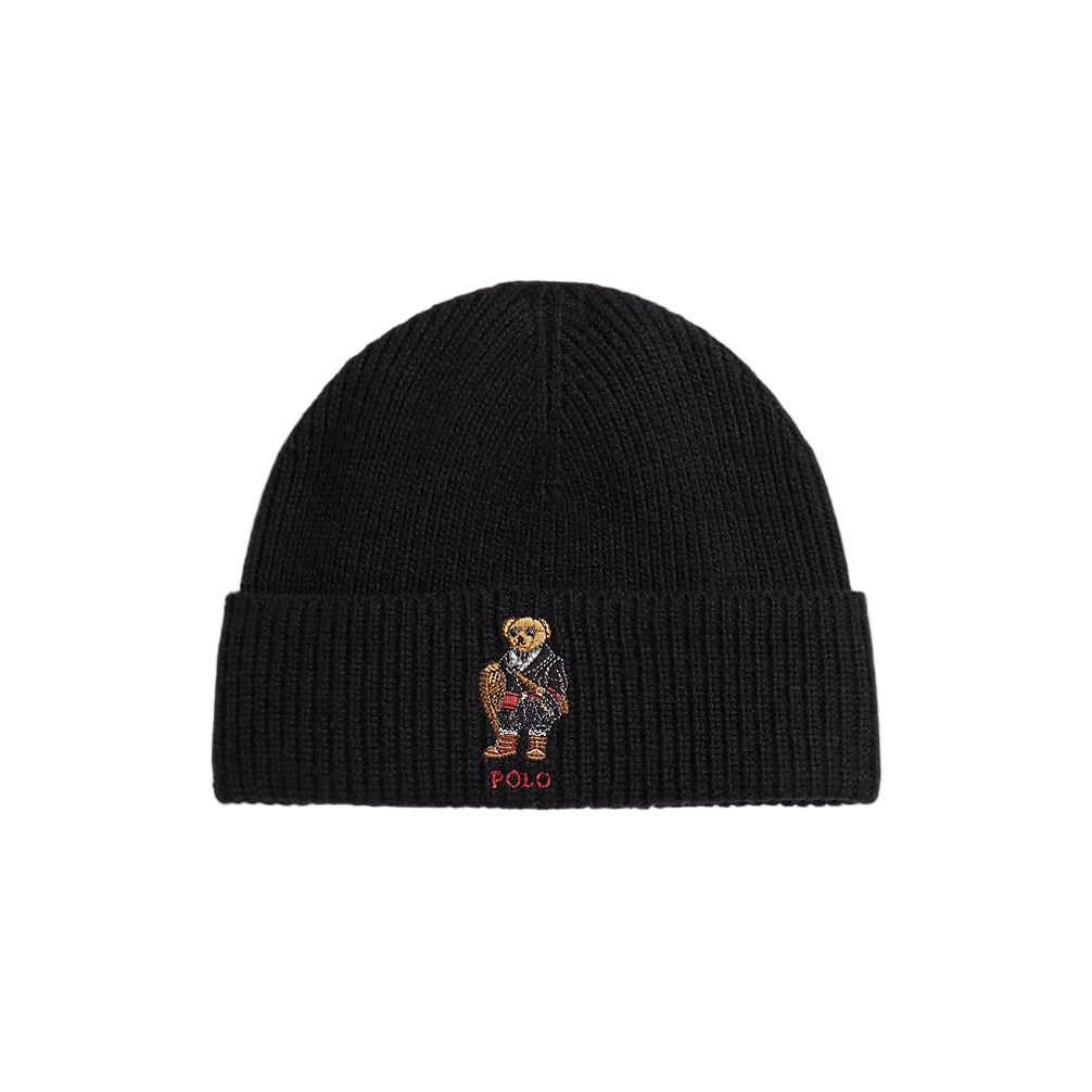 Polo Ralph Lauren Bear Rib-Knit Beanie
